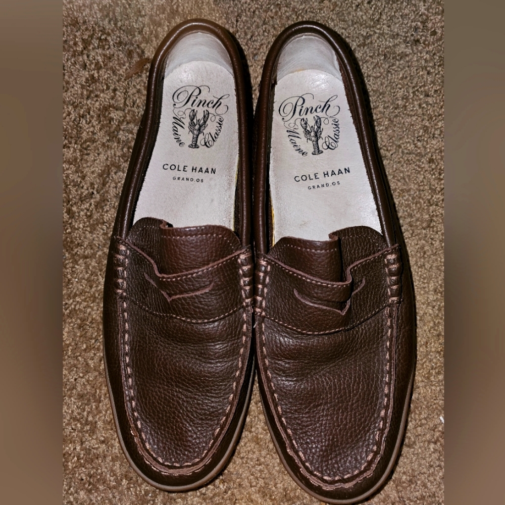 Cole Haan Men's Leather Loafers, Slip On size 11